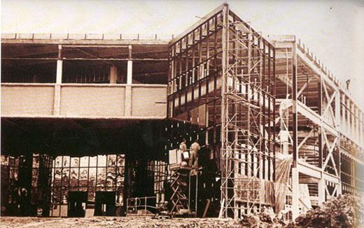 Construction on the new university library began in 1980.  Wells Library was turned into Wells Hall, which is used by the Mass Communication department to this day.